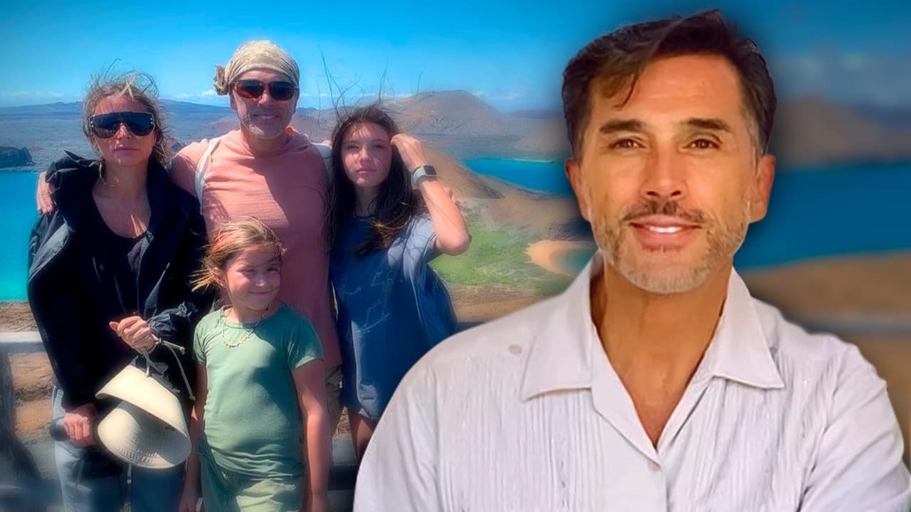 Sergio Mayer sorprende a sus hijas "tratando de parar el huevo" ante la mirada de Issabela Camil