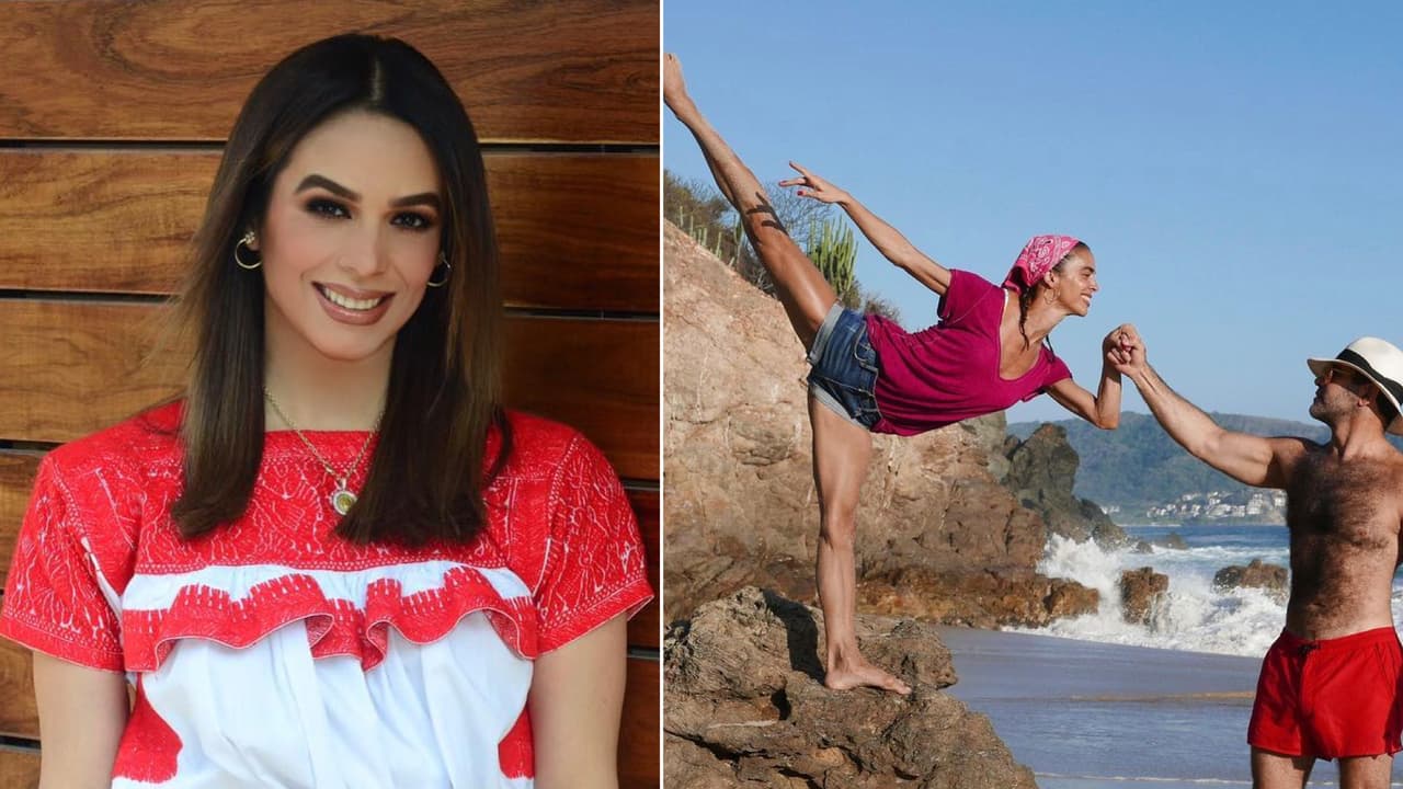 Biby Gaytán presume su impactante flexibilidad a sus 51 años con todo y acrobacias