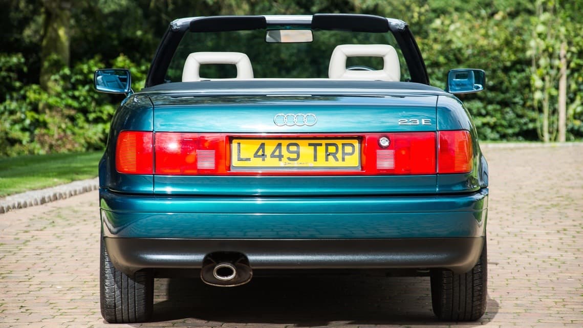 El diseño del Audi Cabriolet de 1994 se mantiene fresco y actual después de 23 años.