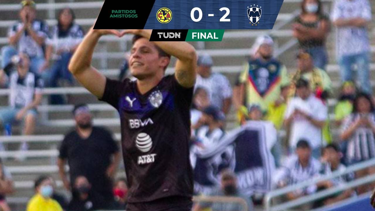 América vs. Rayados en partidos amistoso disputado en Dallas, Texas.