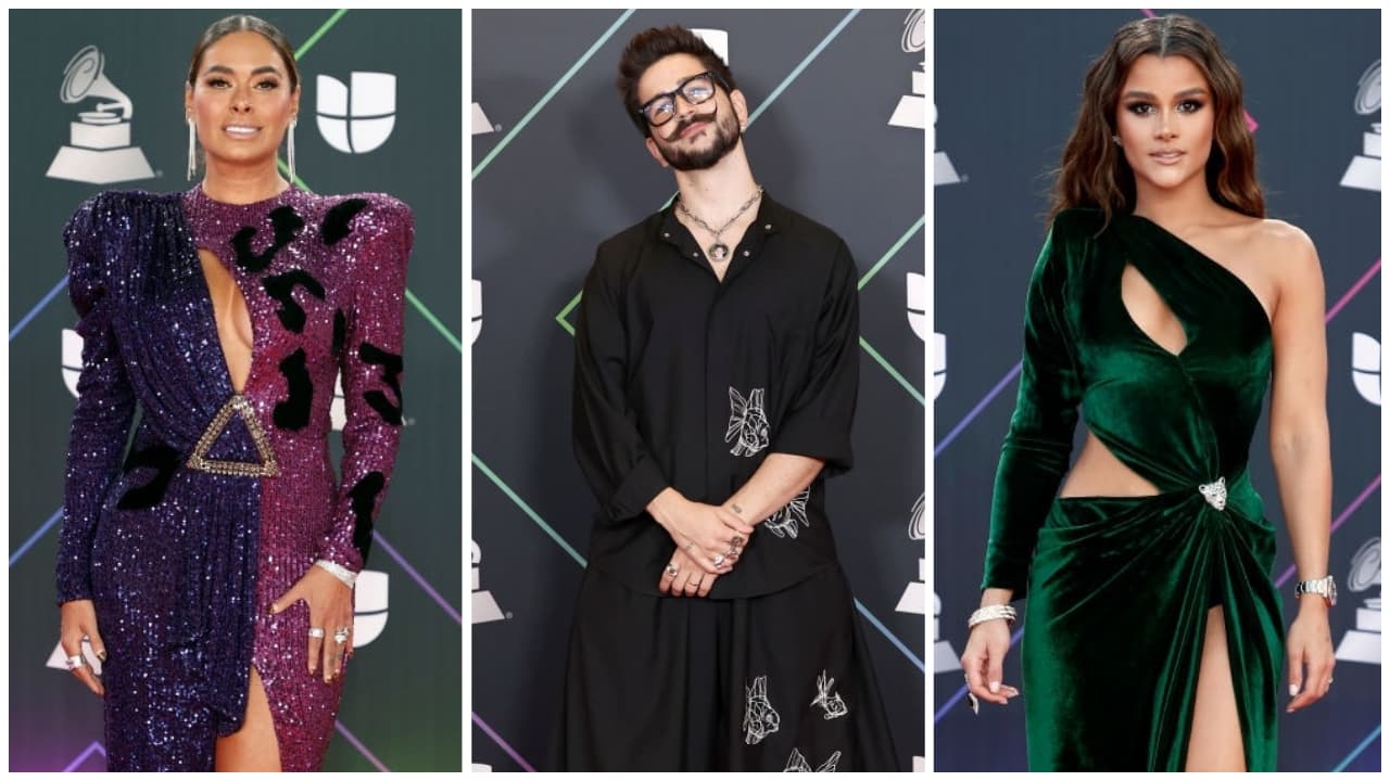 Alfombra roja de Latin GRAMMY 2021: las mejores fotos de los artistas en Las Vegas