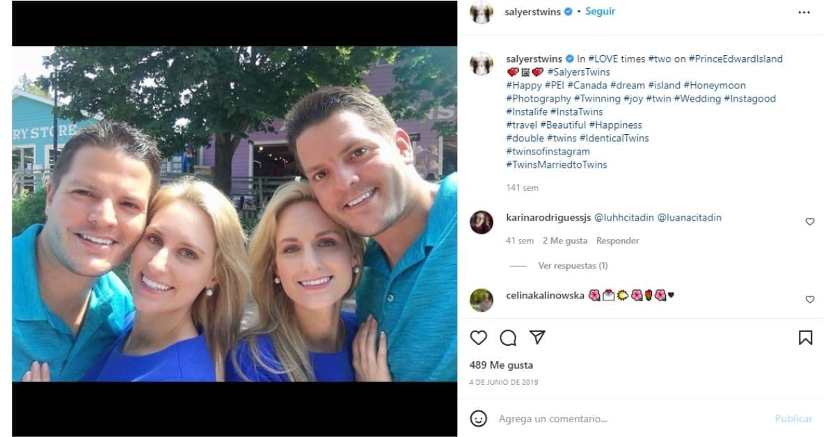 Brittany, Briana Deane, Josh y Jeremy Salyers