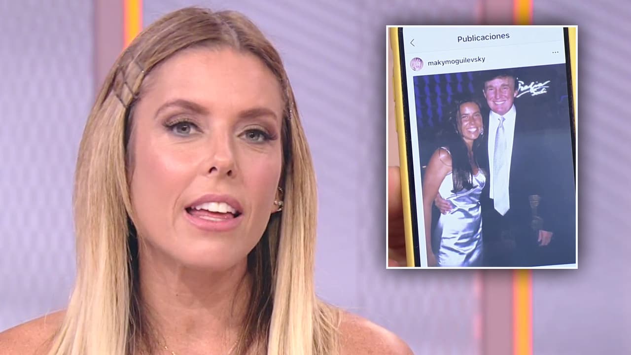 Maki recordó el día que (frente a Juan Soler) le pidió a Donald Trump una foto