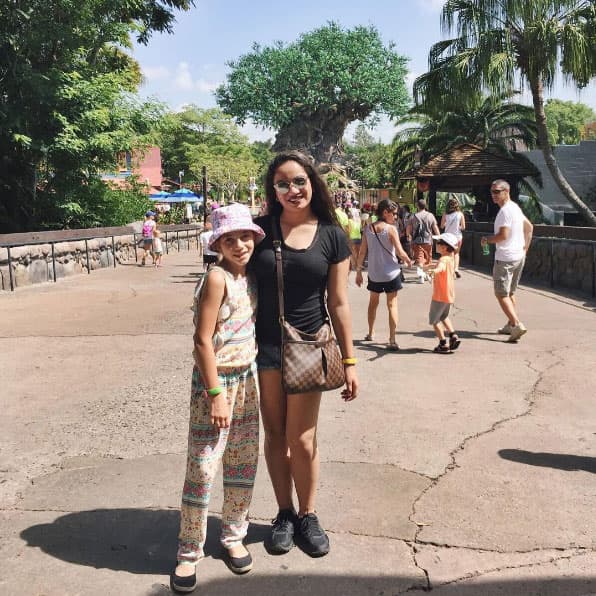 La pequeña Marcelia también es hija de Alina, todavía es muy chica, pero seguramente tiene algún talento para el medio artístico.