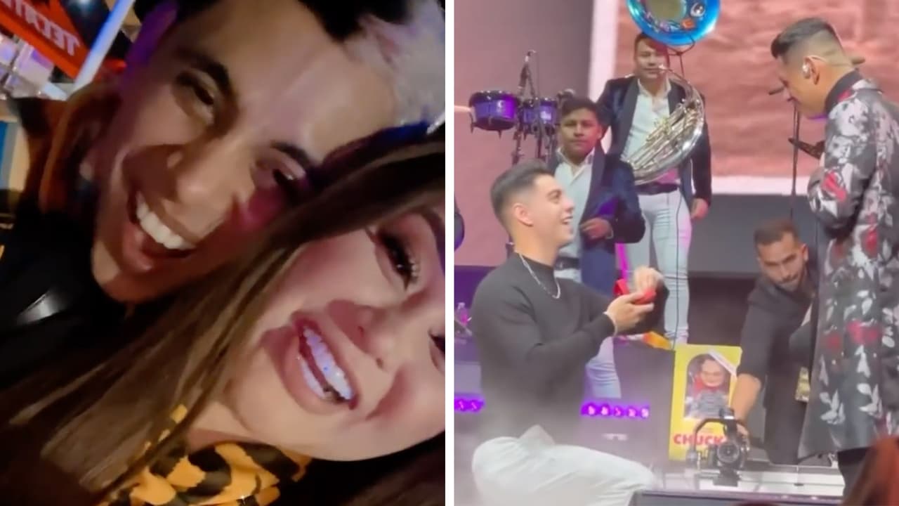 Jhonny Caz presume su anillo a Gomita y celebran juntos en Mazatlán