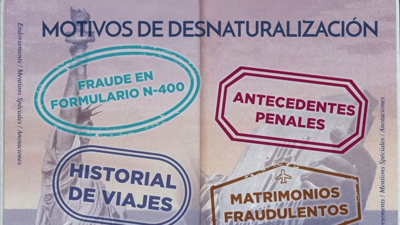 Gobierno de EEUU intensifica procesos para revocar la ciudadanía por fraude, ¿quiénes están en riesgo?