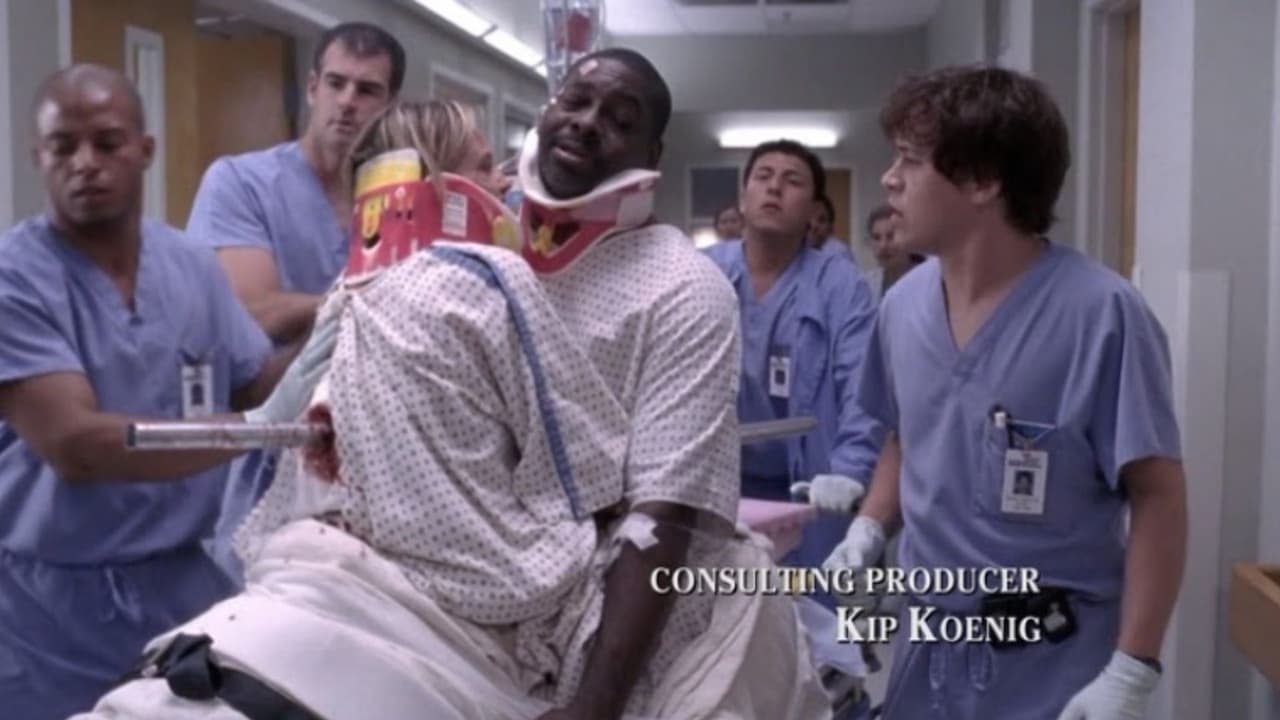 <b>Los pacientes del accidente de tren</b>
<br>En la segunda temporada, el capítulo seis trata sobre un accidente de un tren. Los pacientes Bonnie Crasnoff y Tom terminan atravesados juntos por un tubo. Su situación es tan crítica que los doctores deben decidir a cuál de los dos salvar.