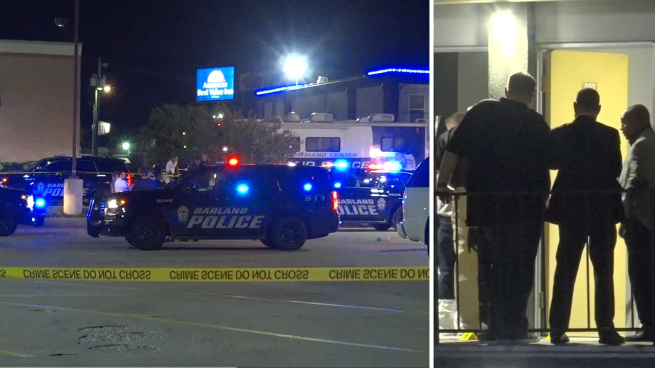 Un detective y un sospechoso mueren tras tiroteo en un motel en Garland