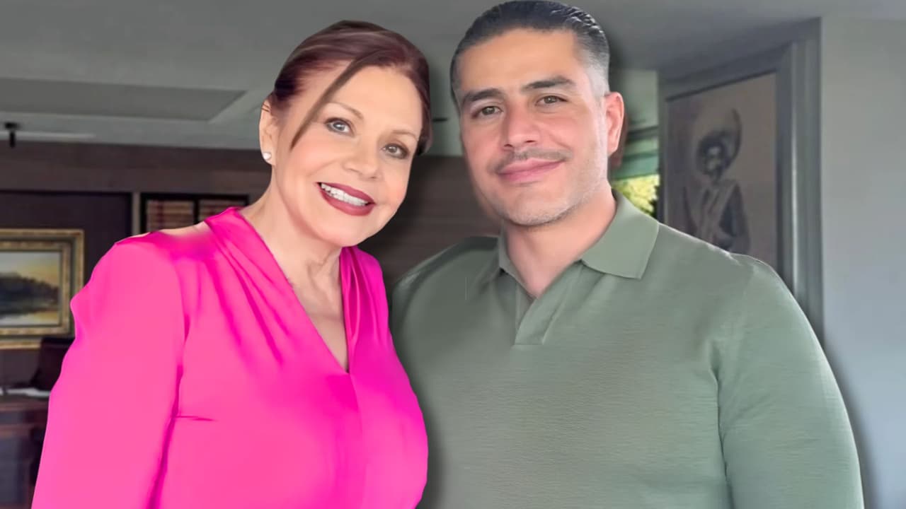 María Sorté reacciona a las enamoradas y lo que provoca su hijo Omar García Harfuch