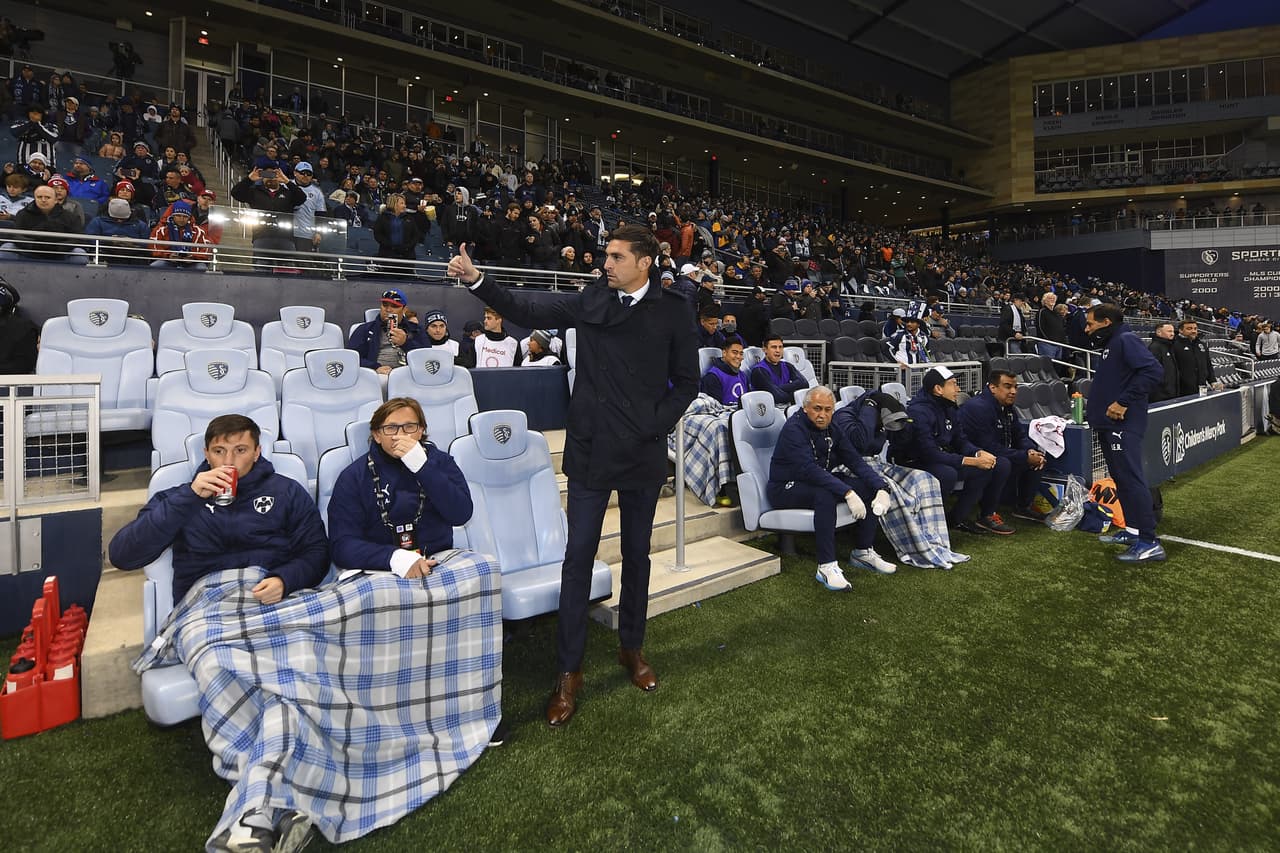 Temperaturas bajas en las inmediaciones de la casa del Sporting Kansas City, donde el invierno todavía tiene una mano agarrándose y no se quiere soltar.