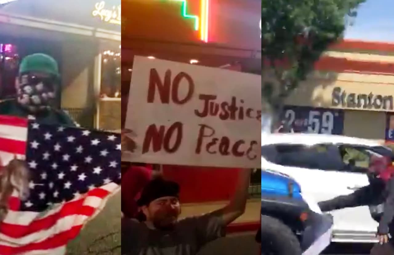 <b><a href="https://www.univision.com/noticias/estados-unidos/guardia-nacional-y-toques-de-queda-ciudades-a-lo-largo-de-todo-el-pais-se-blindan-ante-las-protestas">Mientras la Guardia Nacional se despliega en 25 ciudades del país</a></b>
<a href="https://www.univision.com/noticias/estados-unidos/guardia-nacional-y-toques-de-queda-ciudades-a-lo-largo-de-todo-el-pais-se-blindan-ante-las-protestas">,</a> las protestas continúan y se suman adherentes de otras ciudades.