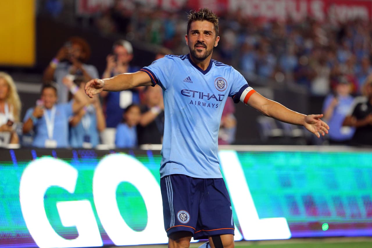 David Villa y Yangel Herrera, descartados en NYCFC para el partido frente a Portland