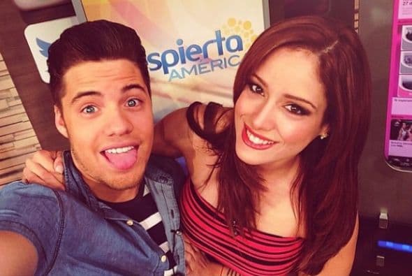 Aleyda pasó una mañana fantástica junto a William Valdes en Despierta América.
