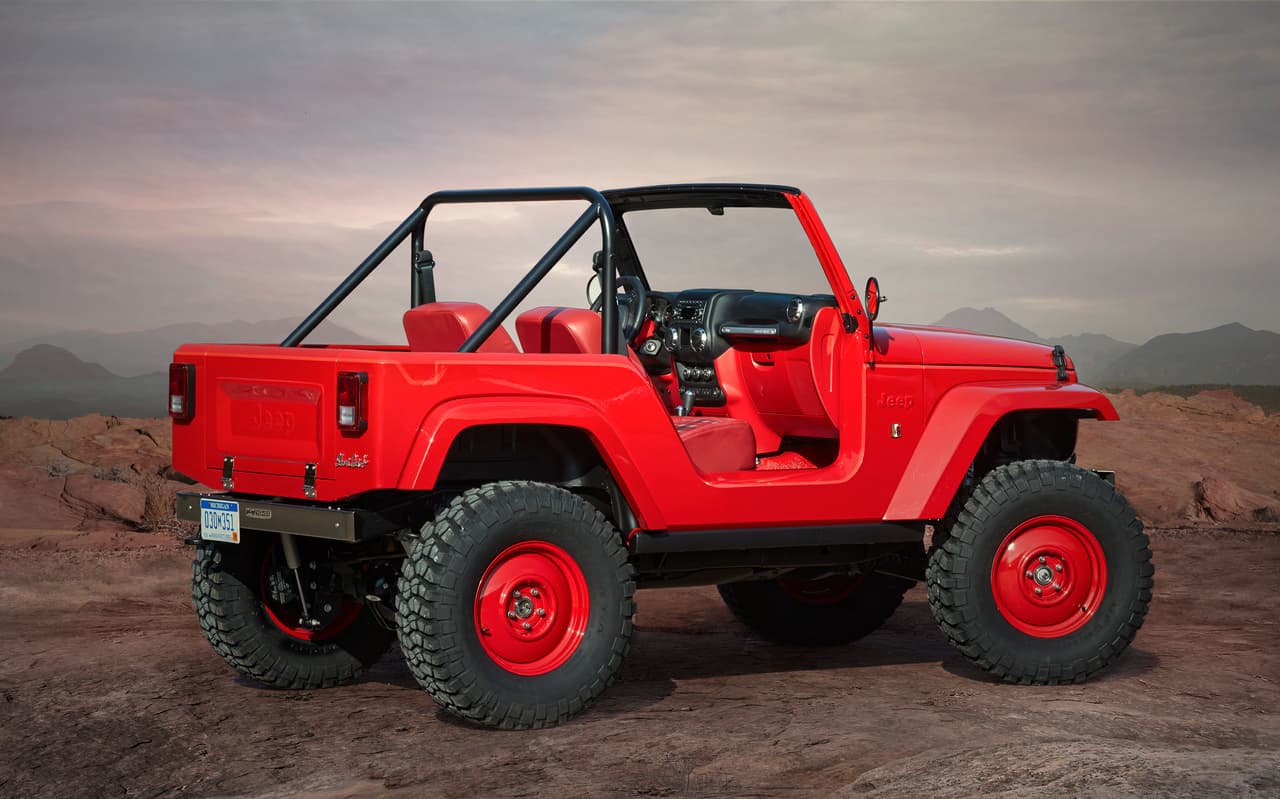 La simpleza del Jeep Shortcut seduce inmediatamente, especialmente a aquellos que conocieron al CJ-5