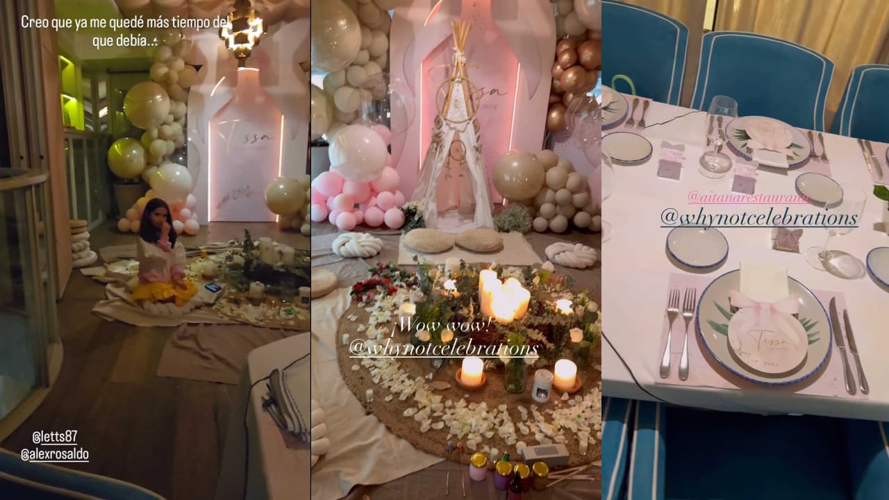 Así fue el baby shower de la primera hija de José Eduardo Derbez