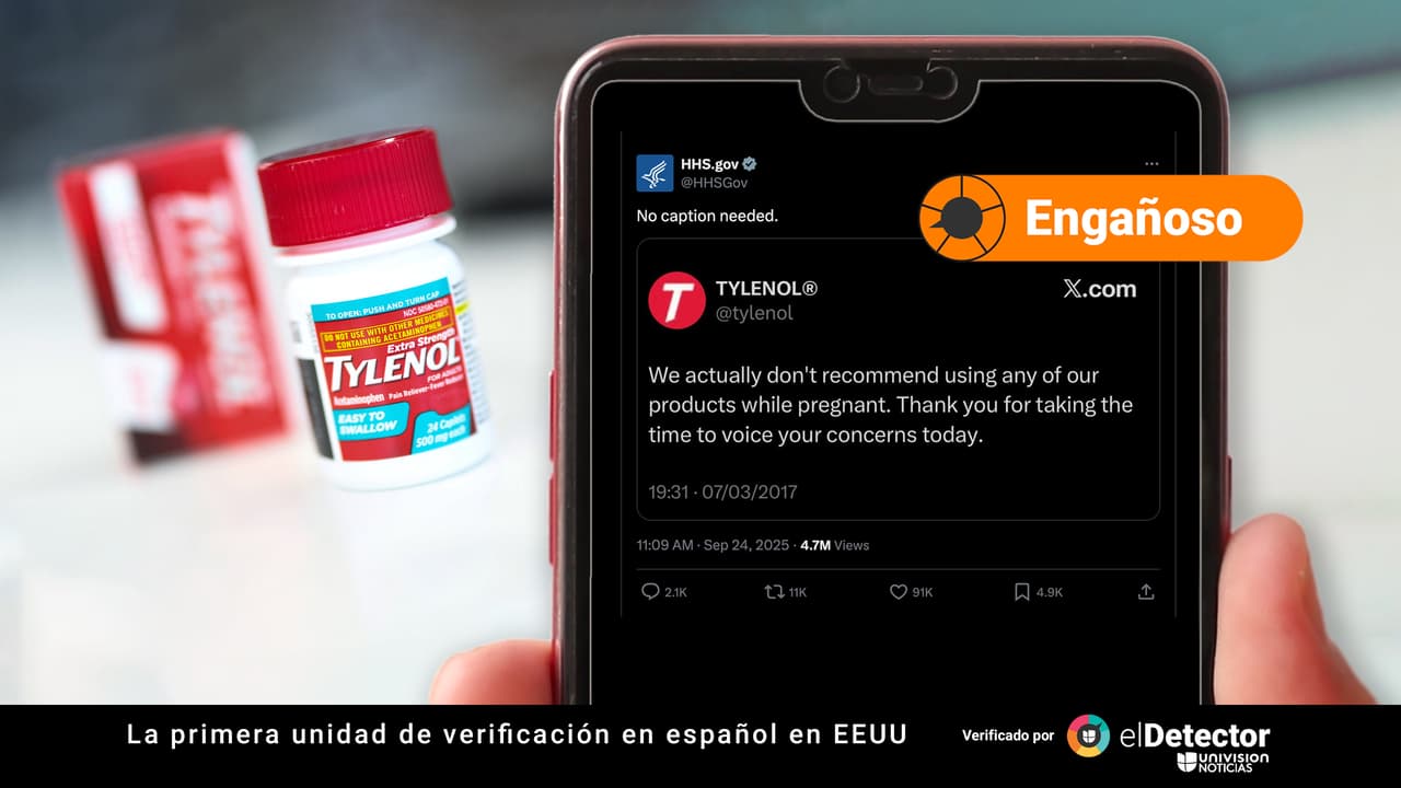 El post de Tylenol que el Gobierno usa para demostrar su supuesta “asociación” con el autismo es viejo (y engañoso)