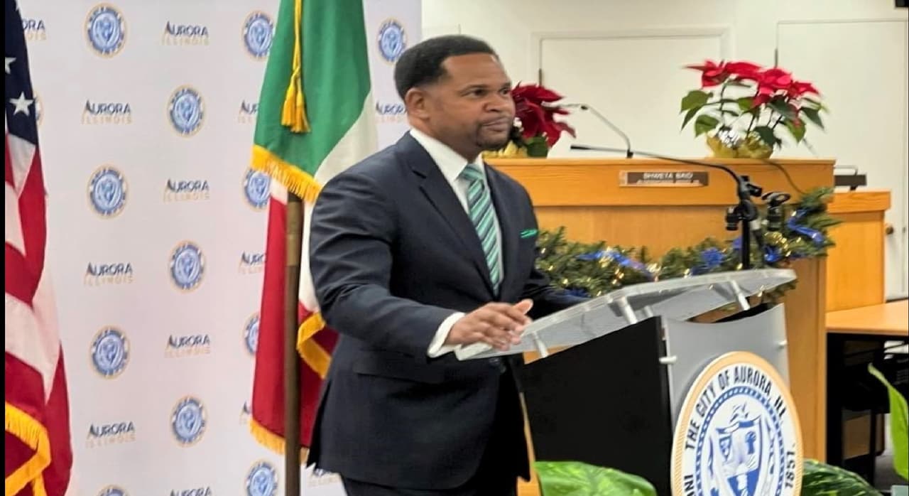 Alcalde de Aurora, el republicano Richard Irvin, anuncia que competirá por la Gobernación de Illinois