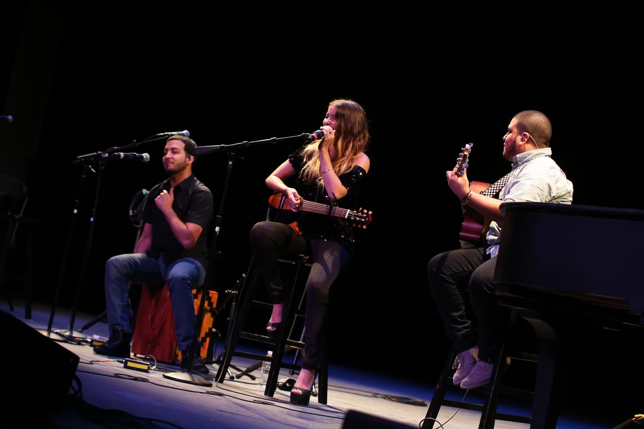 Pablo Alborán y Sofía Reyes embelesaron con su voz y talento a sus fans