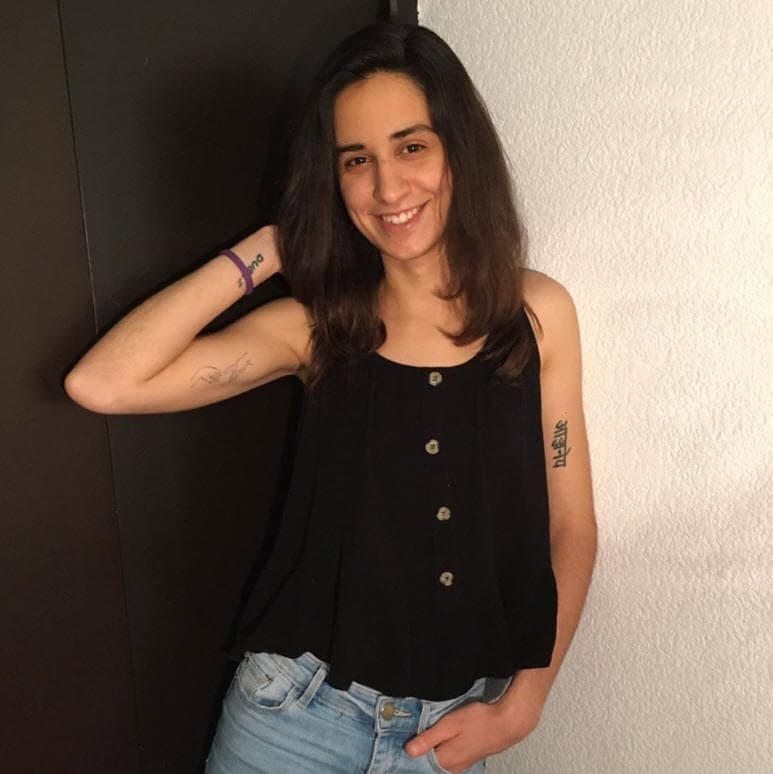 Además de Metztli, Sabrina Sabrok tiene una hija mayor, 
<b>Dulcinea Dubaz,</b> de 25 años, a quien tuvo con Roberto Dubaz.
<br>