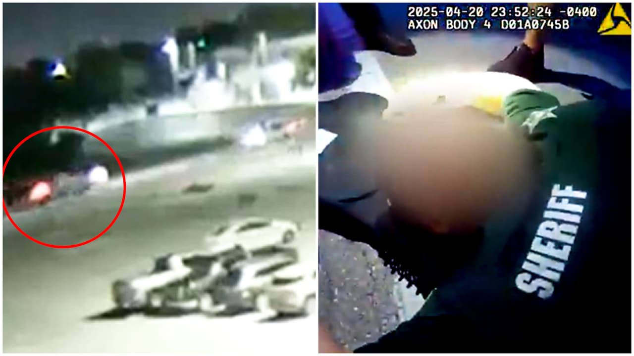 Agente sobrevive a fuerte choque frontal causado por conductor borracho en Florida