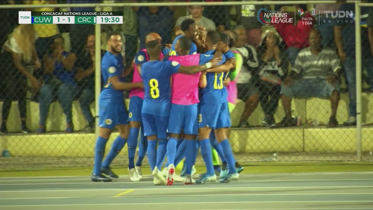 ¡Jugadón y lo empata Curazao! Janga sorprende con gran cabezazo