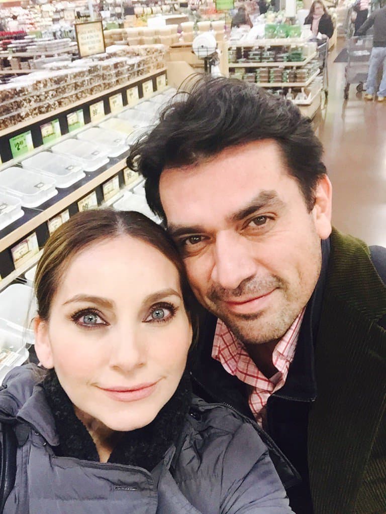 Elizabeth Álvarez y su esposo Jorge Salinas se enamoraron durante las grabaciones de la telenovela ‘Fuego en la Sangre’, en 2008.