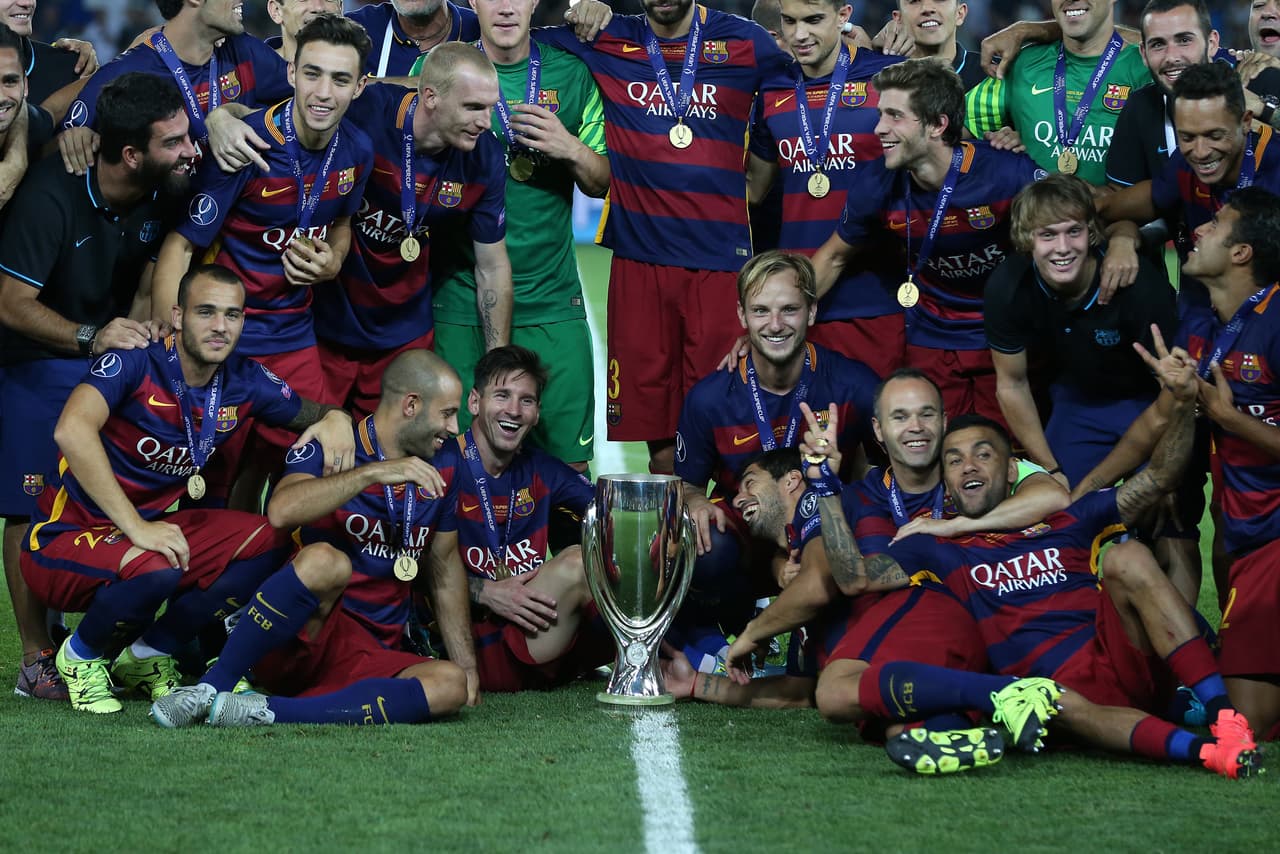 2015 - F.C. Barcelona: F.C. Barcelona 5-4 Sevilla F.C. (Estadio Boris Paichadze, Tiflis)