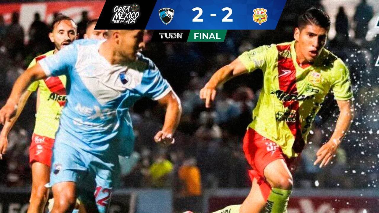 Tampico Madero rescata un empate en su casa con un 2-2 ante Morelia