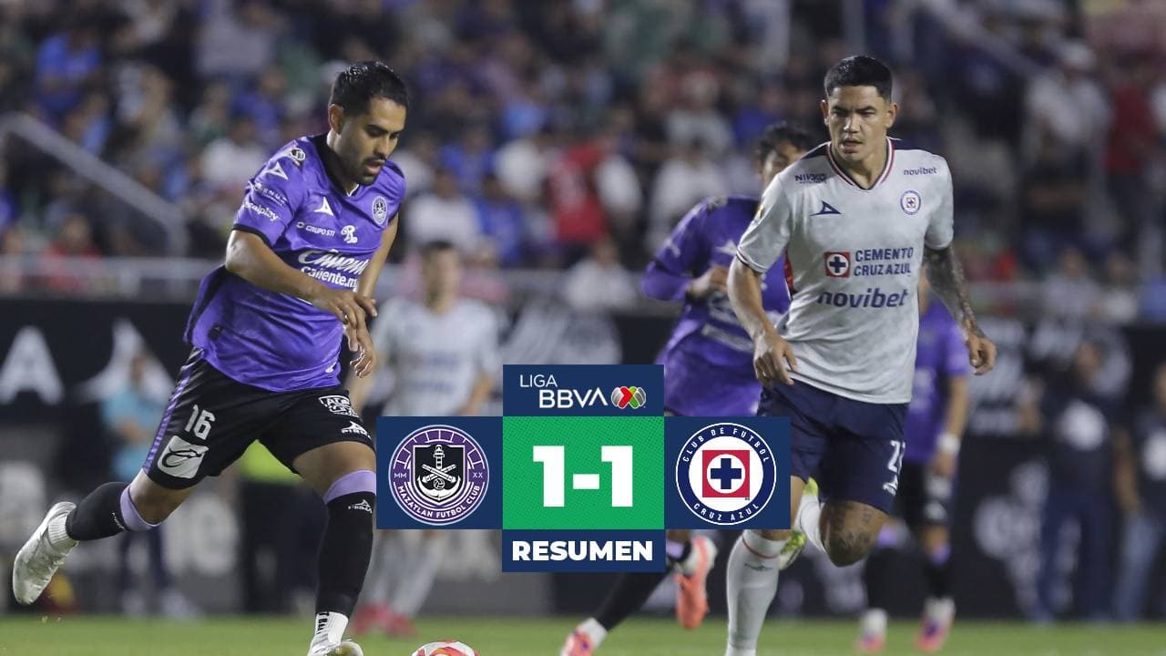 Gol del 'Toro' Fernández rescata a Cruz Azul que sufre en Mazatlán