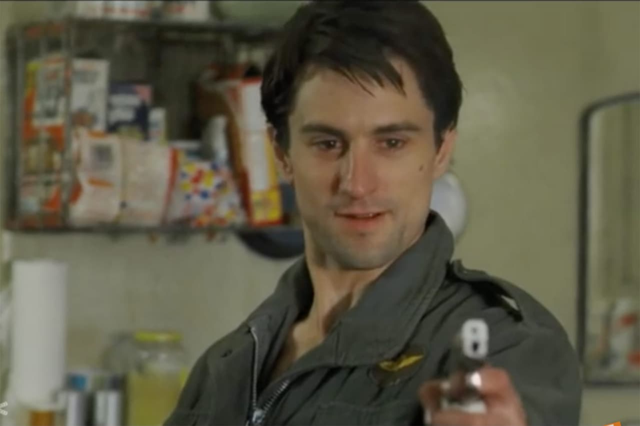 <b>Robert De Niro</b>
<br>'Taxi Driver' es una cinta que se volvió todo un clásico entre los conocedores del cine y De Niro se preparó para darle vida a Travis Bickle.