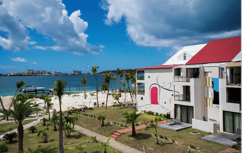 Fotografías Interactivas: Antes y después del paso del huracán Irma por la isla de San Martín