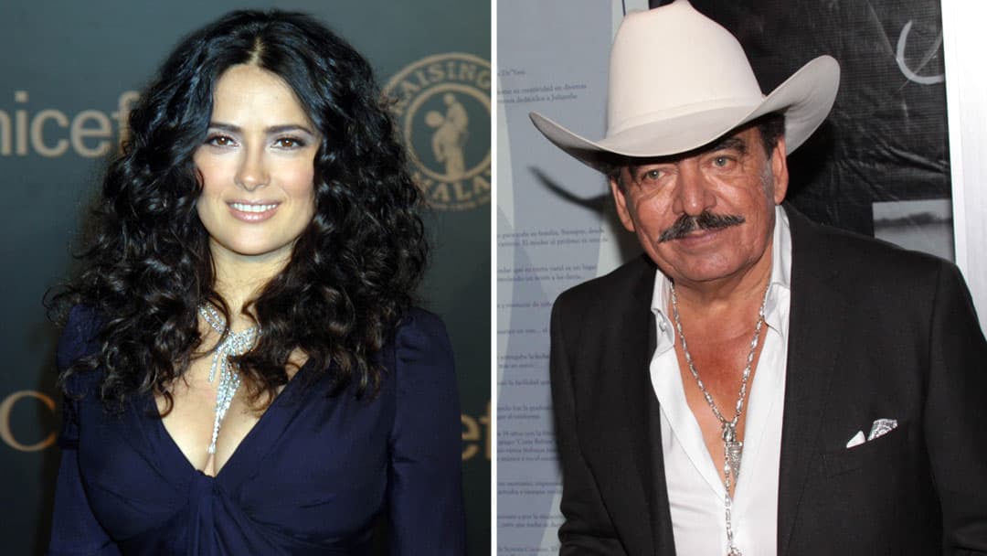 Joan Sebastian compuso una canción de amor para Salma Hayek