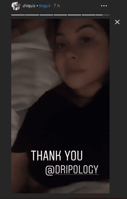 "Tuve que ir al 'urgent care' (urgencias) y aquí estoy descansando un poco, y quería dejarles saber que voy a estar ahí el 12 de septiembre".