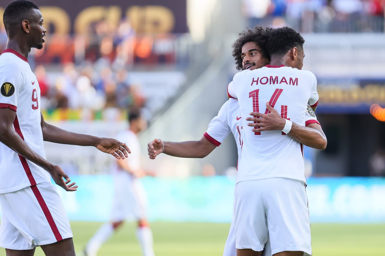 Catar se impuso con auroridad a Granada confirmando que viene en serio a la disputa de la Copa Oro.