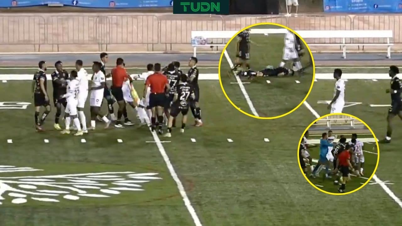 Olimpia y Motagua disputan Clásico de Honduras en New Orleans Cup y terminan a golpes