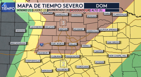 La primera ronda será durante la noche de domingo a lunes.