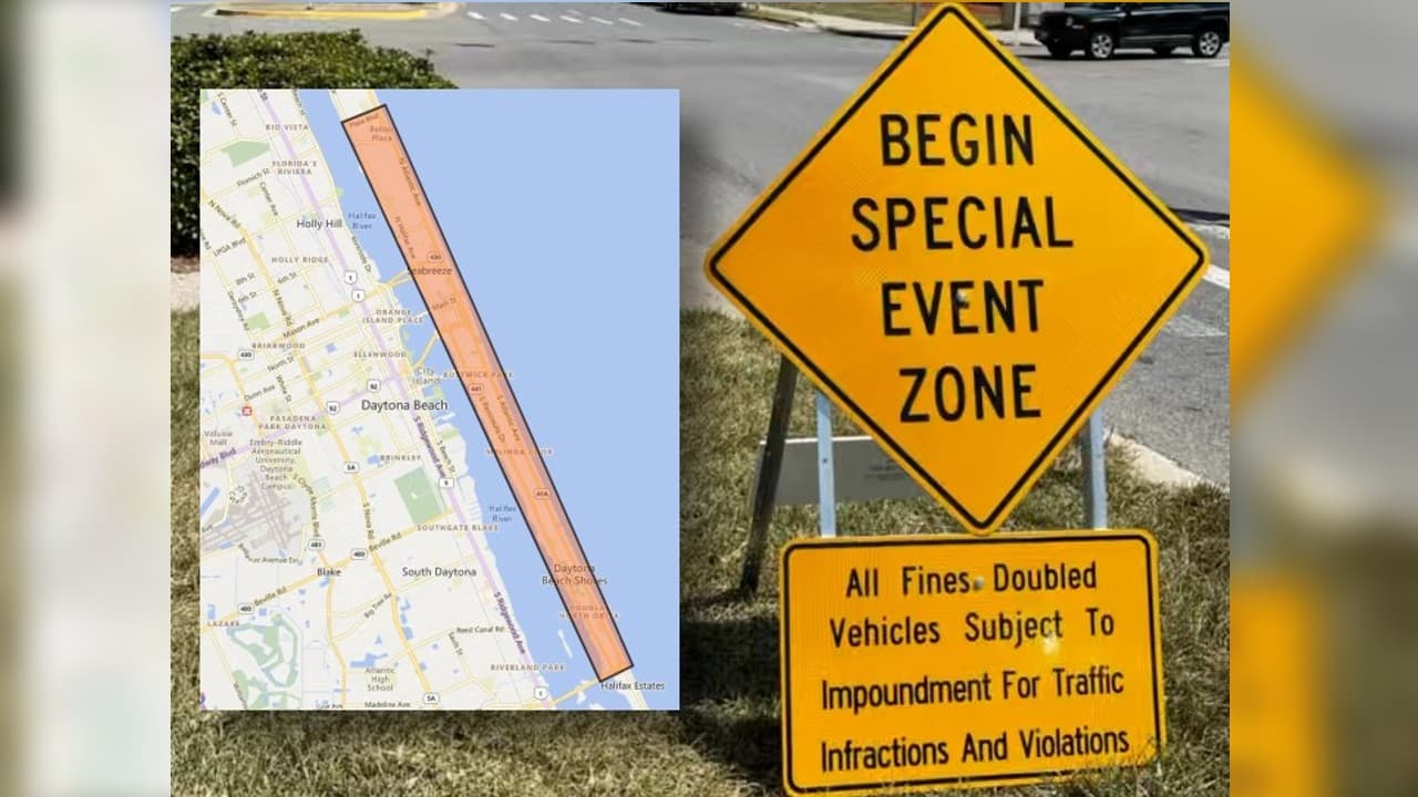 Se espera congestión vehicular por el evento Trucktoberfest este fin de semana en Daytona Beach
