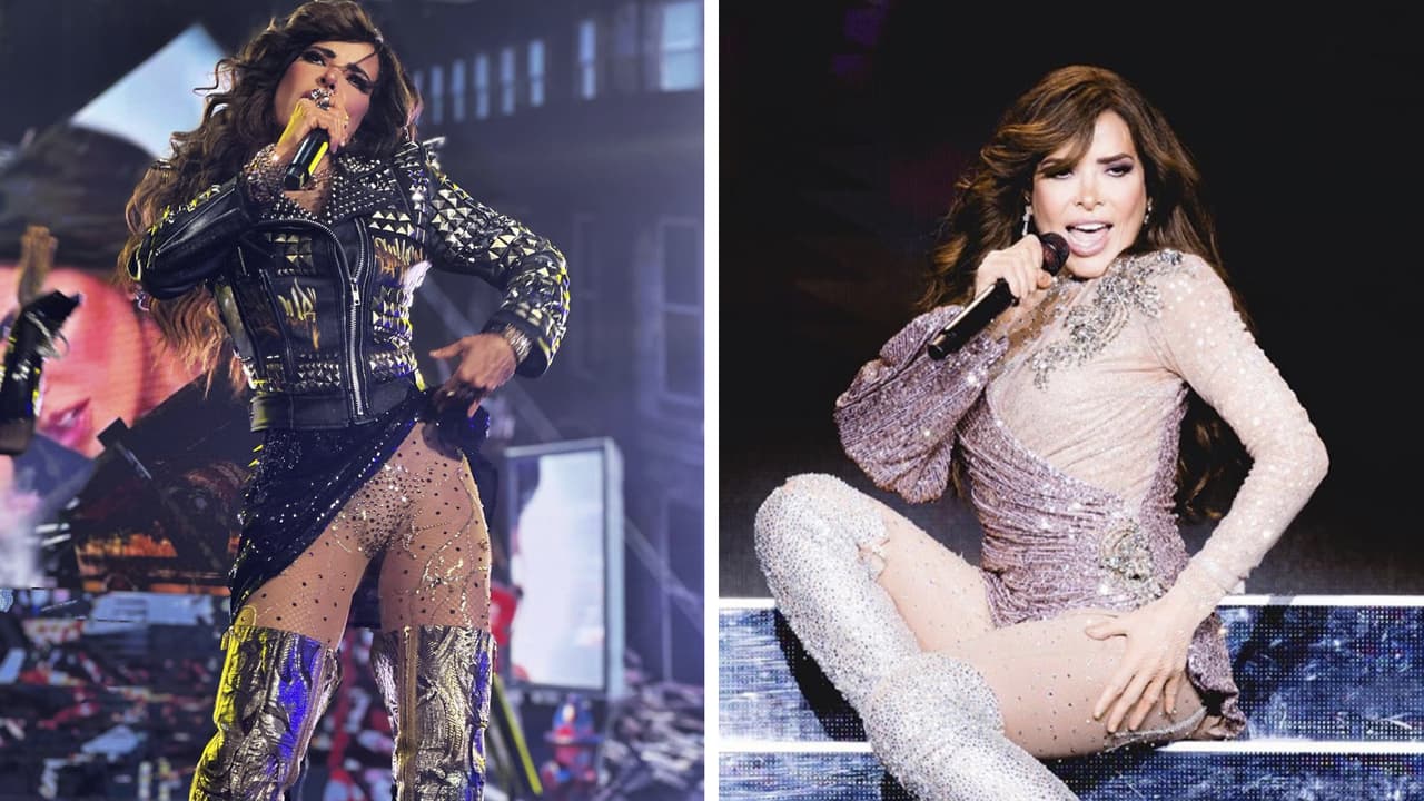 Gloria Trevi sufre desliz con su vestuario en pleno escenario y deja poco a la imaginación