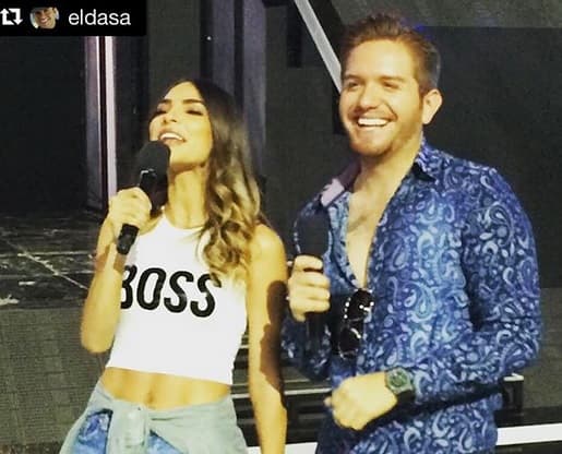 En tanto, Ale Espinoza y El Dasa se la pasaron de ensayo en ensayo. Hacen muy buena pareja de presentadores.