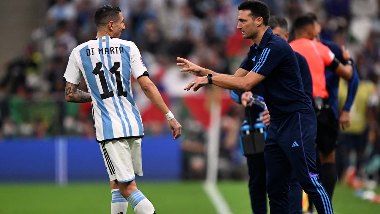 Scaloni no asegura participación de Di María en su despedida de Argentina