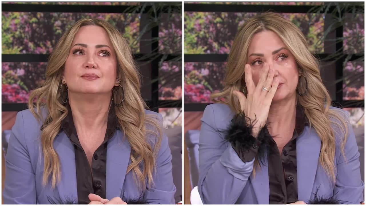 Andrea Legarreta rompe en llanto al hablar de su separación de Erik Rubín