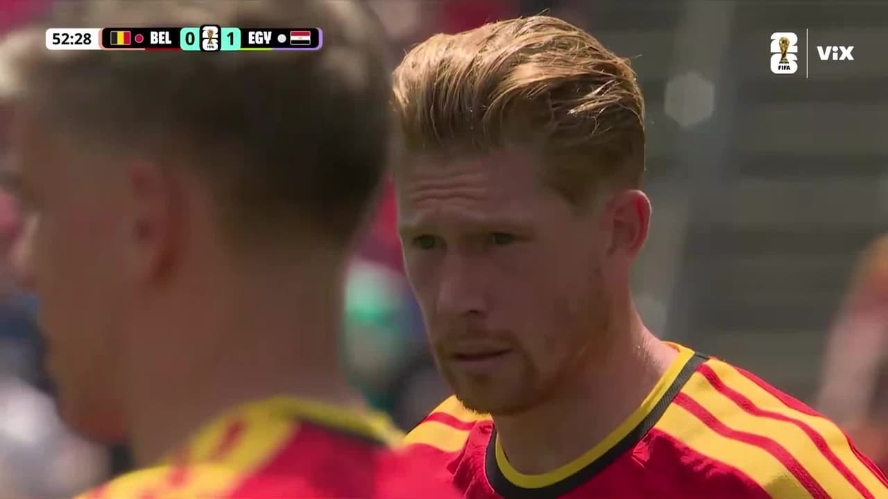 ¡El poste le dice que no a De Bruyne! Bélgica se queda a centímetros del empate