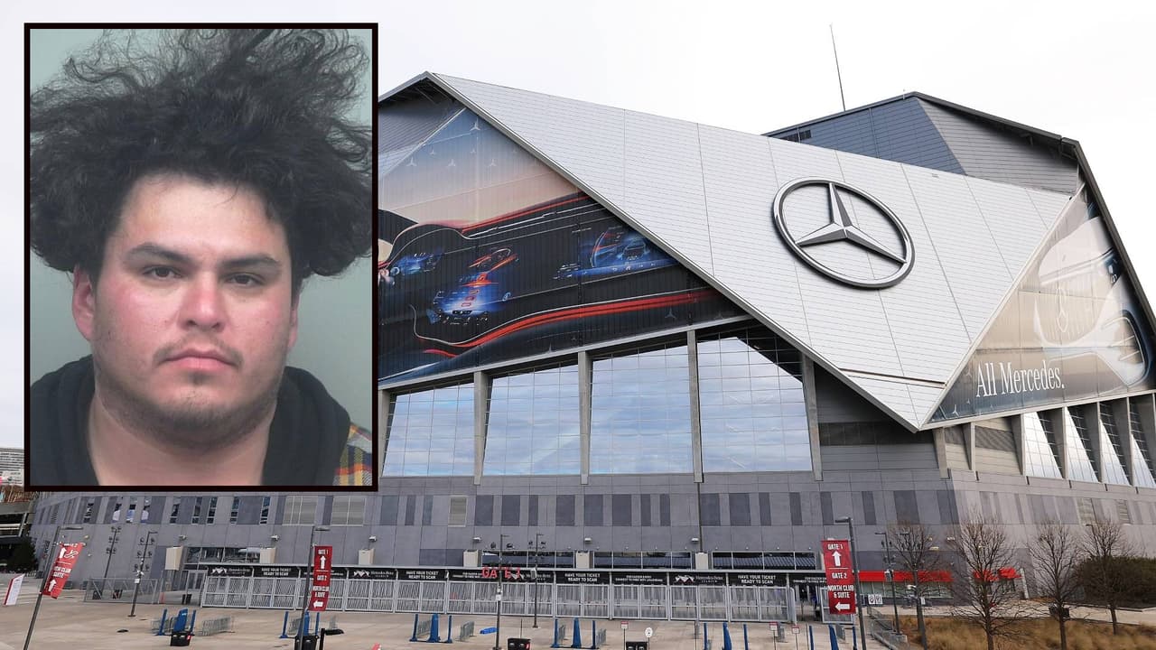 Está tras las rejas un hombre acusado de hacer amenazas terroristas contra Mercedes-Benz Stadium