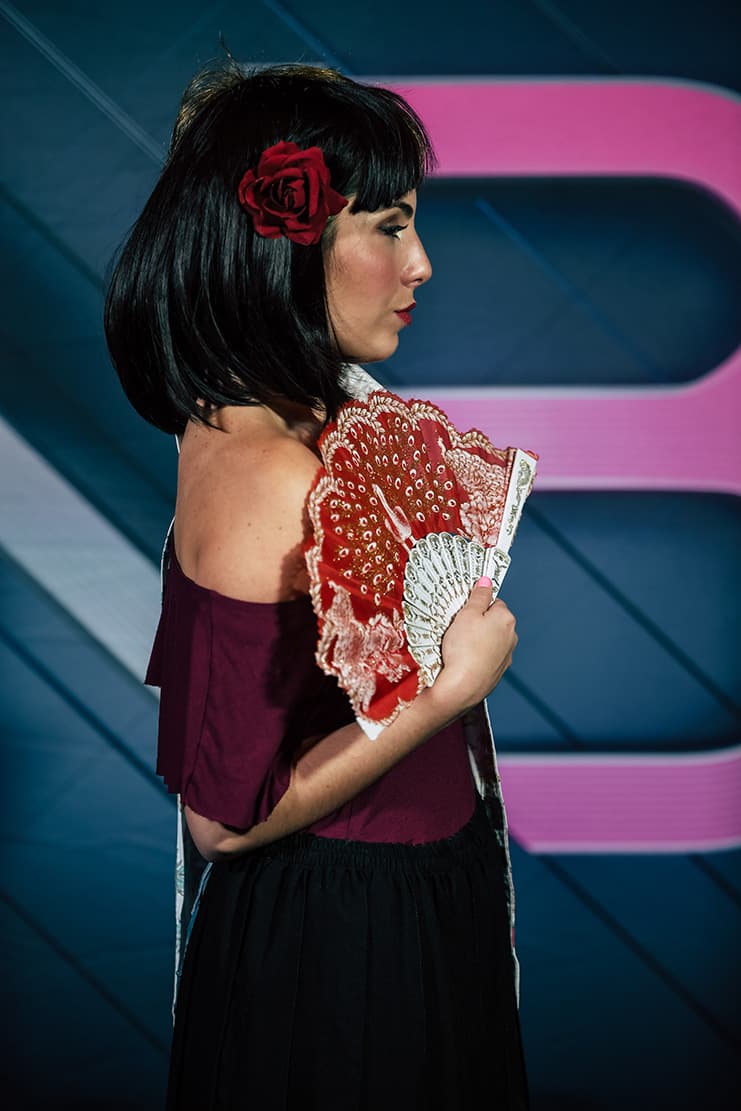 Cuando se presentó ante los jueces hizo un sketch en el que dio vida a 'La Chole' y 'Malumo'.