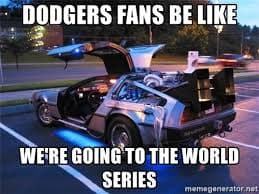 ¿Será que los fanáticos de los 'Dodgers' necesitan una máquina del tiempo para ver a su equipo ganar en la Serie Mundial?