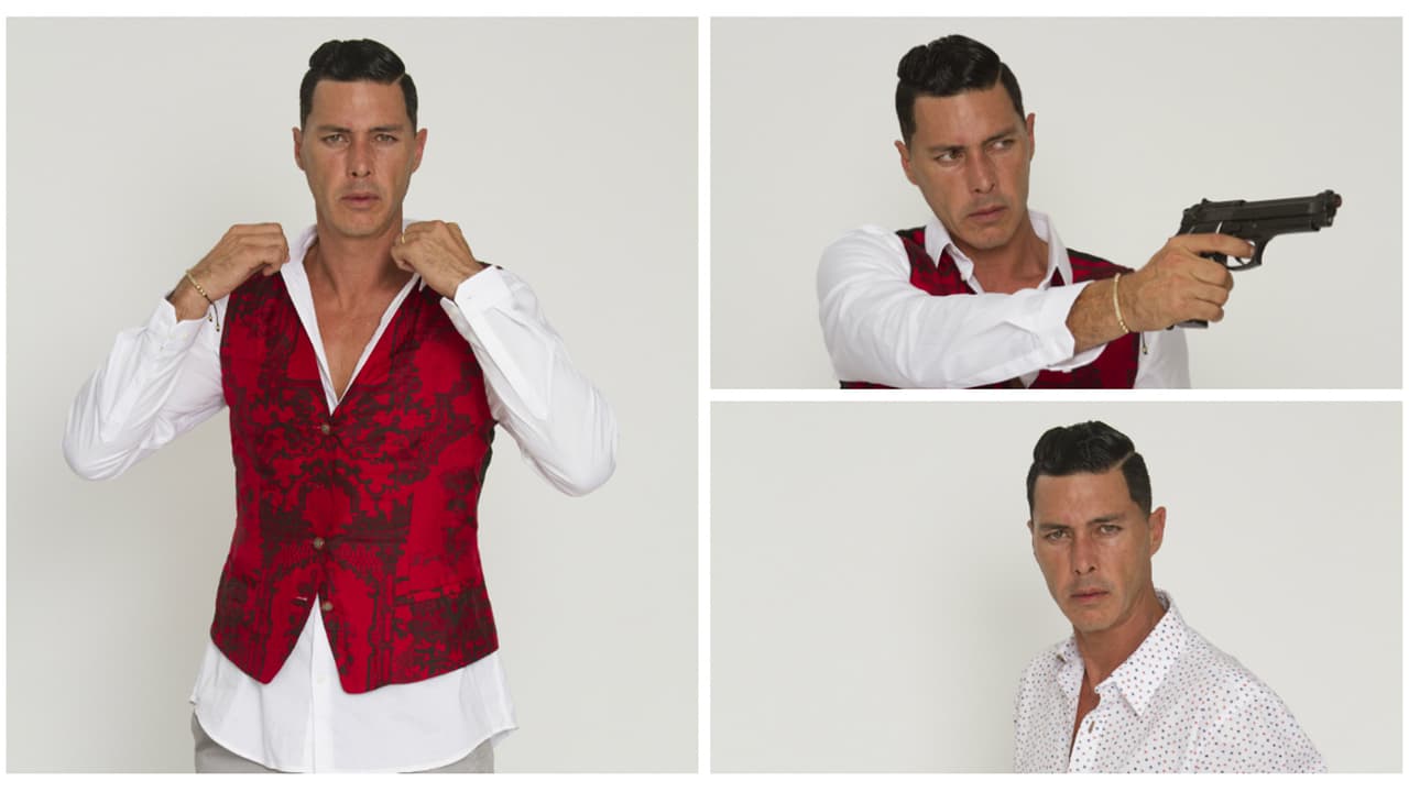 El actor mexicano Mauricio Aspe ha interpretado a Arley Mena, un despiadado pistolero.