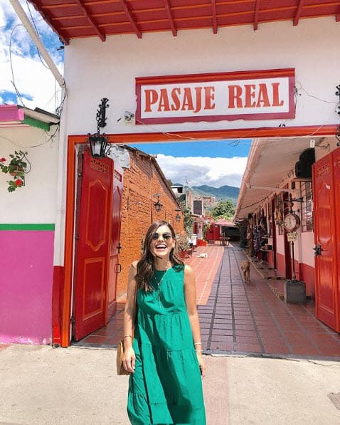 Se ve que Karina pasó unos lindos momentos en esta región del país.