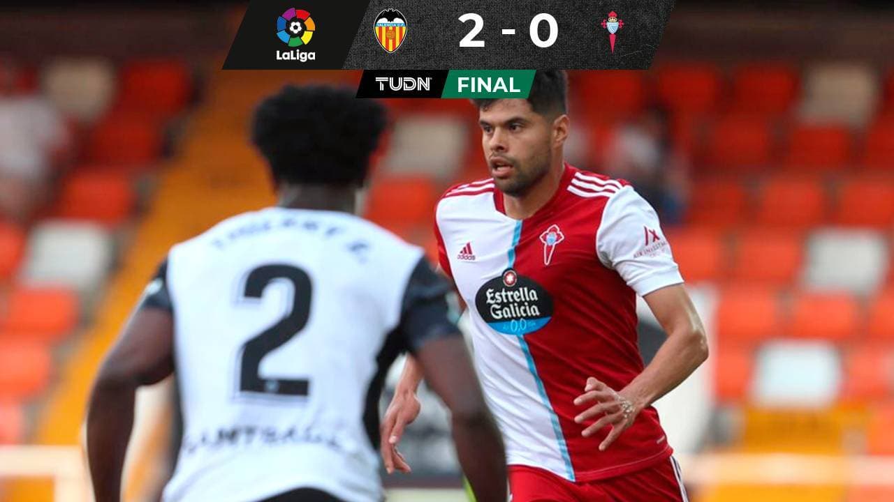 Néstor Araujo despide la temporada con autogol en derrota del Celta ante Valencia