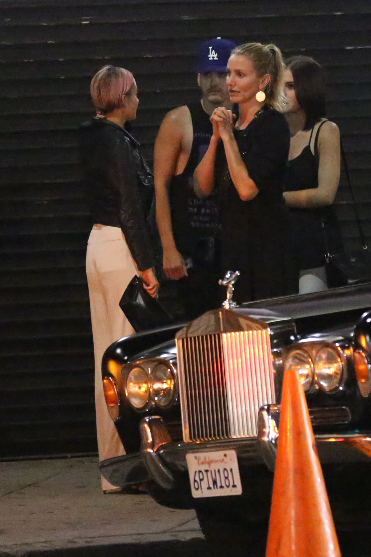 Las dos amigas salieron a cenar con sus esposos, los gemelos Joel y Benji Madden.