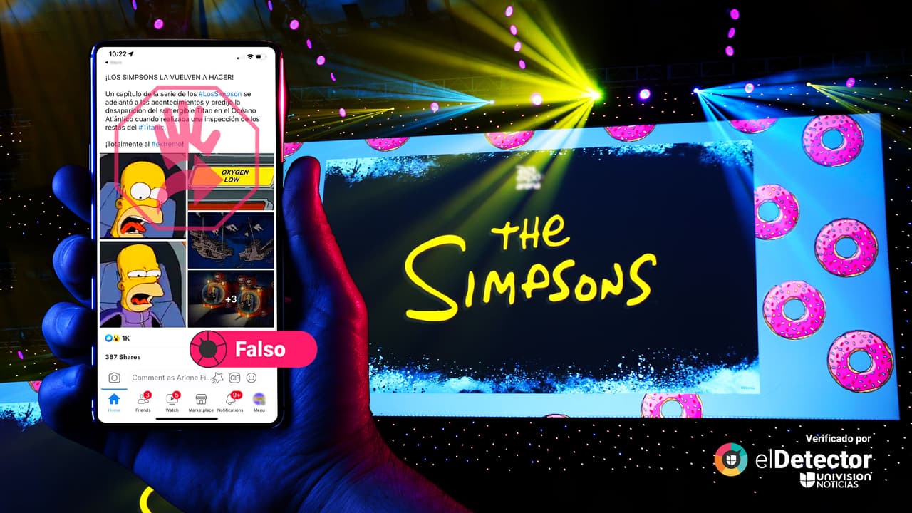 Los Simpsons no predijeron la desaparición del sumergible Titán, como afirman en redes